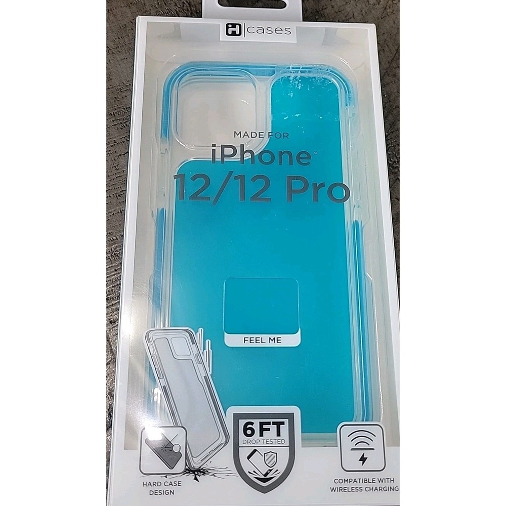 iHome Impact iPhone 12/12 Pro Max Case –‎ 6FT Drop Tested – Teal NEW